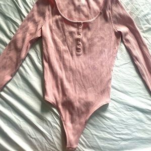 Victoria’s Secret pink body suit